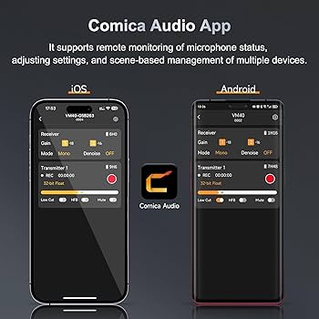 Amazon.com : COMICA VM40 Shotgun Microphone – 48kHz/32-bit